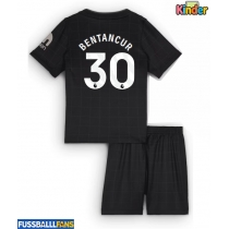 Tottenham Hotspur Rodrigo Bentancur #30 Auswärts Trikotsatz Kinder 2025-26 Kurzarm (+ Kurze Hosen)